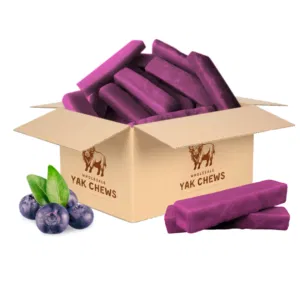 Wholesale Himalayan Yak Milk Dog Chews - Blueberry Flavor, Natural