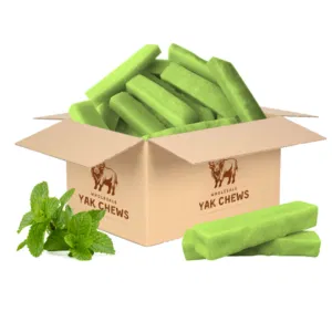 Wholesale Himalayan Yak Milk Dog Chews - Mint Flavor, Natural
