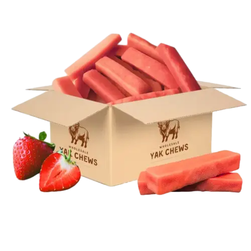 strawberry yak chew - Transparent version